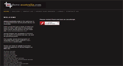Desktop Screenshot of above-australia.com